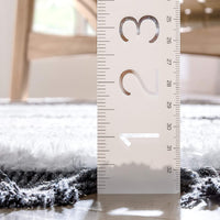 Tova Grey Abstract Tribal Pattern Area Rug