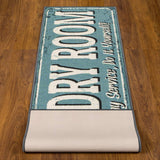 Laundry Collection Runner Area Rug 20" X 59"