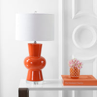 Julia Ceramic LED Table Lamp Coral