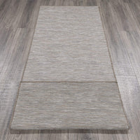 Sundance Collection Reversible Indoor & Outdoor Solid Design Runner Rug, Beige