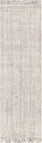 Chunky Loop off-White  Jute Rug - Multiple sizes available