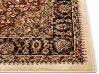 Medallion Oriental Persian Runner Rug Ivory