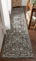 Dazzle DISA Grey Vintage Bohemian Oriental Distressed Area Rug