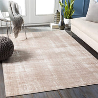 Rilian Modern Abstract Soft Area Rug Camel