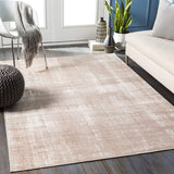 Rilian Modern Abstract Soft Area Rug Camel