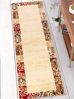 Barclay Vane Willow Damask Beige Modern Area Rug
