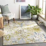 Atmos Dark Grass Green Soft Area Rug