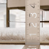 Ciel Beige Ultra-Soft Multi-Textured Shimmer Pile Area Rug