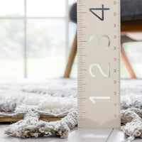 Mallorie Grey Cream  Tribal Ethnic High-Lo Textured | Diamond Medallion Area Rug