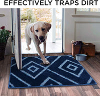 Welcome Mats for Front Door - Absorbent Door Mat Indoor Entrance