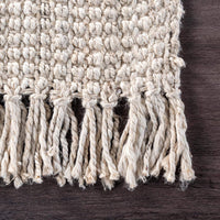Chunky Loop off-White  Jute Rug - Multiple sizes available