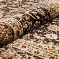 Medallion Brown Oriental Area Rug