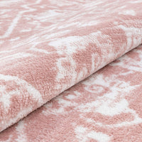 Dazzle DISA Vintage Medallion Blush Soft Area Rug