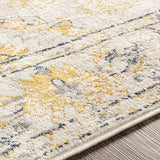 Delney Yellow Soft Area Rug