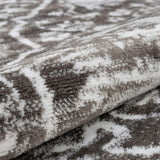 Dazzle DISA Grey Vintage Bohemian Oriental Distressed Area Rug