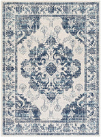 Delney Blue Soft Area Rug
