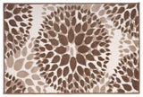 Floral Brown Area Rugs