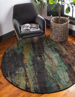 Bright Abstract Multi-color Soft Area Rug