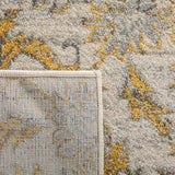 Evoke Collection  Non-Shedding Stain Resistant Living Room Bedroom Area ivory / Gold