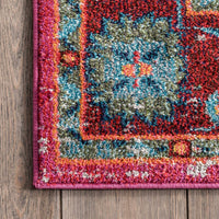 Corbett Vintage Boho Multi-Color Soft Area Rugs - Multiple Sizes Available