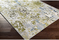 Atmos Dark Grass Green Soft Area Rug