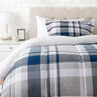 Ultra-Soft Micromink Sherpa Comforter Bed Set