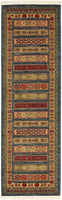 Tribal Pattern Blue Soft Area Rug