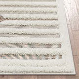 Bellagio Luna Tribal Moroccan Diamond Pattern Beige Area Rug