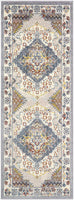 Anja Oriental Medallion Area Rug, Grey