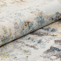 Azura Multi Abstract Distressed Pattern Runner Rug