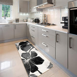 Floral Area Rug - Non Slip Large Flower Carpet for Indoor Soft Area Rugs