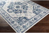 Delney Blue Soft Area Rug Navy