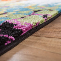 Viva Partridge Modern Abstract Dots Multi Bright Area Rug