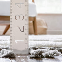 Vera Cream | Moroccan Lattice High-Lo Textured | Area Rug