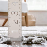 Vera Cream | Moroccan Lattice High-Lo Textured | Area Rug