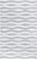 Contemporary Area Rug, Grey