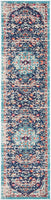 Madison Collection  Boho Chic Medallion Distressed Non-Shedding Stain Resistant Living Room Bedroom Area Rug Beige / Black