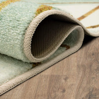 Cognition Water Soft Area Rug, Blue