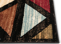 Triangles Geometric Modern Area Rug