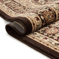 Medallion Brown Oriental Area Rug