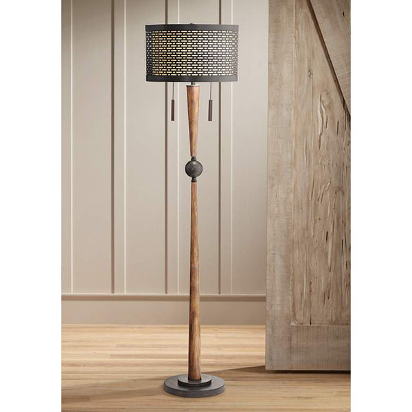 Franklin Iron Works Hunter Floor Lamp