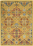 Allure Yellow Multi-color Soft Area Rug