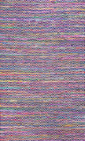Handwoven Chevron Pattern Soft Indigo Texture Area Rug