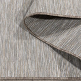 Sundance Collection Reversible Indoor & Outdoor Solid Design Runner Rug, Beige