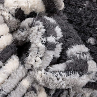 Tova Grey Abstract Tribal Pattern Area Rug