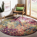 Abstract Pink Multi-color Soft Area Rug