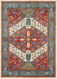 Minda Red Traditional Medallion Area Rug