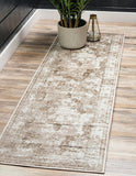 Vintage Distressed Beige Soft Area Rugs