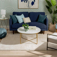 Ciel Beige Ultra-Soft Multi-Textured Shimmer Pile Area Rug