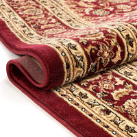 Persian Floral Traditional Medallion Red Oriental Soft Area Rug